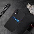 Miniatyrbillede 2 af 2: Card Holder Cover til Samsung Galaxy A12 5g - Sort Black