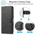 Miniatyrbillede 2 af 2: LC.IMEEKE Samsung Galaxy S22 flip etui - Sort Black
