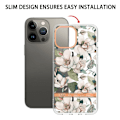 Miniatyrbillede 2 af 2: Supertyndt og holdbart softcover til iPhone 14 Pro Max - Hc001 Green Gardenia Green