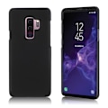 Miniatyrbillede 1 af 2: Samsung Galaxy S9 Plus gummieret etui - Sort Black