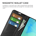 Miniatyrbillede 5 af 6: Klassisk Honor X8a Flip Etui - Sort Black
