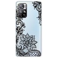 Miniatyrbillede 1 af 2: Deco Xiaomi Redmi Note 11T 5G / Note 11s 5g Etui - Lace Blomst Black