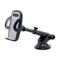 Miniatyrbillede 2 af 2: Universal drejelig arm til biltelefoner Black