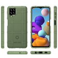 Miniatyrbillede 2 af 2: Rugged Shield Etui Samsung Galaxy A12 Nacho / A12 5g / M12 - Blå Green