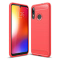 Pikkukuva 1 / 2: Carbon Flex Motorola Moto E6 Plus kuoret - Punainen Red