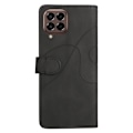 Pikkukuva 2 / 2: Teksturoitu nahkakotelo hihnalla Samsung Galaxy M33 5G - Musta Black