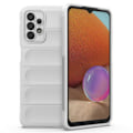 Miniatyrbild 1 av 2: Mjukt greppformat Samsung Galaxy M32 5G / Samsung Galaxy A32 5G skal - Vit Vit