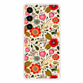 Miniatyrbillede 1 af 2: Deco Samsung Galaxy S23 Plus Etui - Farverig Blomster Multicolor
