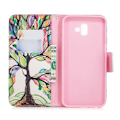 Miniatyrbillede 2 af 2: Wonderland Samsung Galaxy J6 Plus (2018) etui - Farverigt Træ Multicolor