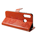 Miniatyrbillede 2 af 2: Huawei P30 Lite aftryk Sommerfugl læder etui - Orange Orange