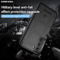 Miniatyrbillede 2 af 2: Rugged Shield Samsung Galaxy S22 cover - Sort Black