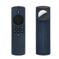 Miniatyrbild 1 av 2: 2-i-1 Amazon Fire TV Stick Lite / AirTag silikonöverdrag - Marinblå Blå