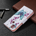Pikkukuva 2 / 2: Wonderland Xiaomi Redmi 9C Läppäkotelo - Beautiful Perhonen Multicolor