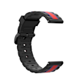 Pikkukuva 2 / 2: Polar Grit X / Vantage M aalto neliön kellonauha - Musta / Punainen / Sininen Black