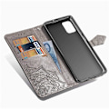 Pikkukuva 2 / 2: Mandala Samsung Galaxy A51 5G nahkakotelo - Harmaa Silver grey