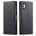 Miniatyrbillede 1 af 2: LC.IMEEKE Samsung Galaxy A13 4G flip etui - Sort Black