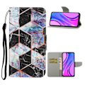 Miniatyrbillede 1 af 2: Wonderland Xiaomi Redmi 9C Flip etui - Black geometry Multicolor