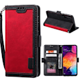 Miniatyrbillede 1 af 2: Surburbian Samsung Galaxy A70 flip etui - Rød Red