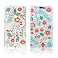 Miniatyrbillede 1 af 2: Samsung Galaxy J5 (2017) Beskyttende læder etui -Blomster og blade Multicolor