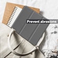 Pikkukuva 2 / 2: Kolminkertainen nahkakotelo Lenovo Tab P11 Pro (2. sukupolvi) - Harmaa Silver grey