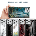 Miniatyrbillede 2 af 2: Marble design iPhone 12 Pro / iPhone 12 cover - Sort / Guld Black