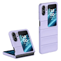 Miniatyrbild 1 av 6: Mjukt greppformat Oppo Find N2 Flip skal - Lila Lila