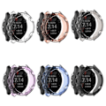 Pikkukuva 2 / 2: Garmin Forerunner 245 / 245 Music kestävä läpikuultava kotelo - Läpinäkyvä Musta Black