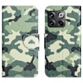 Miniatyrbillede 1 af 2: Wonderland OnePlus Ace Pro / 10t Flip Etui - Camouflage Green