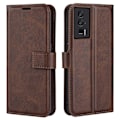 Pikkukuva 1 / 6: Lompakko Nahkakotelo For Xiaomi Redmi K60 / K60 Pro - Ruskea Brown