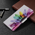 Pikkukuva 2 / 2: Wonderland Samsung Galaxy A71 flip kuoret - Värikäs Terälehti Multicolor
