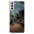Miniatyrbillede 1 af 2: Mirror etui til Samsung Galaxy S22 Plus - Spejlkat Multicolor