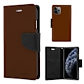 Miniatyrbillede 1 af 2: MERCURY Fancy Dagbog - IPhone 11 Pro - Brun Brown