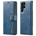Pikkukuva 1 / 2: DG.Ming Samsung Galaxy S22 Ultra 2-in-1 Lompakko Suojakotelo - Sininen Blue