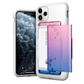 Miniatyrbild 1 av 2: VRS Design Damda Glide Shield för iPhone 11 Pro Max - Vitrosa - Blå Blå