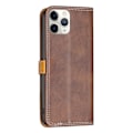 Miniatyrbild 2 av 2: BINFEN tvåfärgat läder iPhone 11 Pro fodral - Brun Brun
