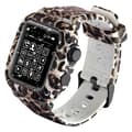 Miniatyrbillede 1 af 2: Apple Watch Series 4 44mm armor silikone Urrem - Leopard Multicolor