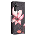 Miniatyrbillede 2 af 2: Wonderland Samsung Galaxy A34 5G Flip Etui - Lyserød Blomst Pink