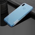 Miniatyrbild 2 av 2: Huawei P20 Lite / Nova 3e plast och TPU skyddande mobilskal halkfri utfällbart ställ - Blå Blå