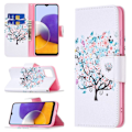 Pikkukuva 2 / 2: Wonderland Samsung Galaxy A22 5G Läppäkotelo - Puu Multicolor