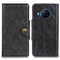 Miniatyrbillede 1 af 2: Alpha Motorola Moto E30 læder flip etui - Sort Black