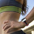 Pikkukuva 2 / 2: Fitbit Ionic design ranneke - Musta / Oranssi Multicolor