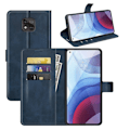 Miniatyrbillede 2 af 2: Wallet-style Læder Etui til Motorola Moto G Power (2021) - Blå Blue