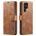 Pikkukuva 1 / 2: DG.Ming Samsung Galaxy S23 Ultra 2-in-1 Lompakko Suojakotelo - Ruskea Brown