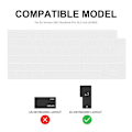Miniatyrbillede 2 af 6: HAT PRINCE MacBook Pro 16 M1 / M1 Max (A2485, 2021) cover til bærbar computer og tastatur med antistøvpropper - Sort Black