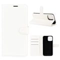 Miniatyrbillede 1 af 2: Klassisk iPhone 12 Pro / iPhone 12 flip etui - Hvid White