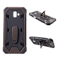 Miniatyrbillede 1 af 2: Samsung Galaxy J6 Plus (2018) beskyttende kombi etui - Kaffe Brown