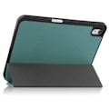 Miniatyrbild 6 av 6: Tri-fold läderfodral för iPad 10.9 (2022) - Grön Grön
