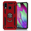 Pikkukuva 1 / 2: Bofink Combat Samsung Galaxy A40 kuoret - Punainen Red