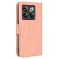 Miniatyrbillede 2 af 2: Stilfuldt Læder Etui med Pung til OnePlus Ace Pro / 10t - Lyserød Pink