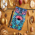 Pikkukuva 2 / 2: Wonderland Samsung Galaxy A42 5G flip kuoret - Mandala Kukka Multicolor